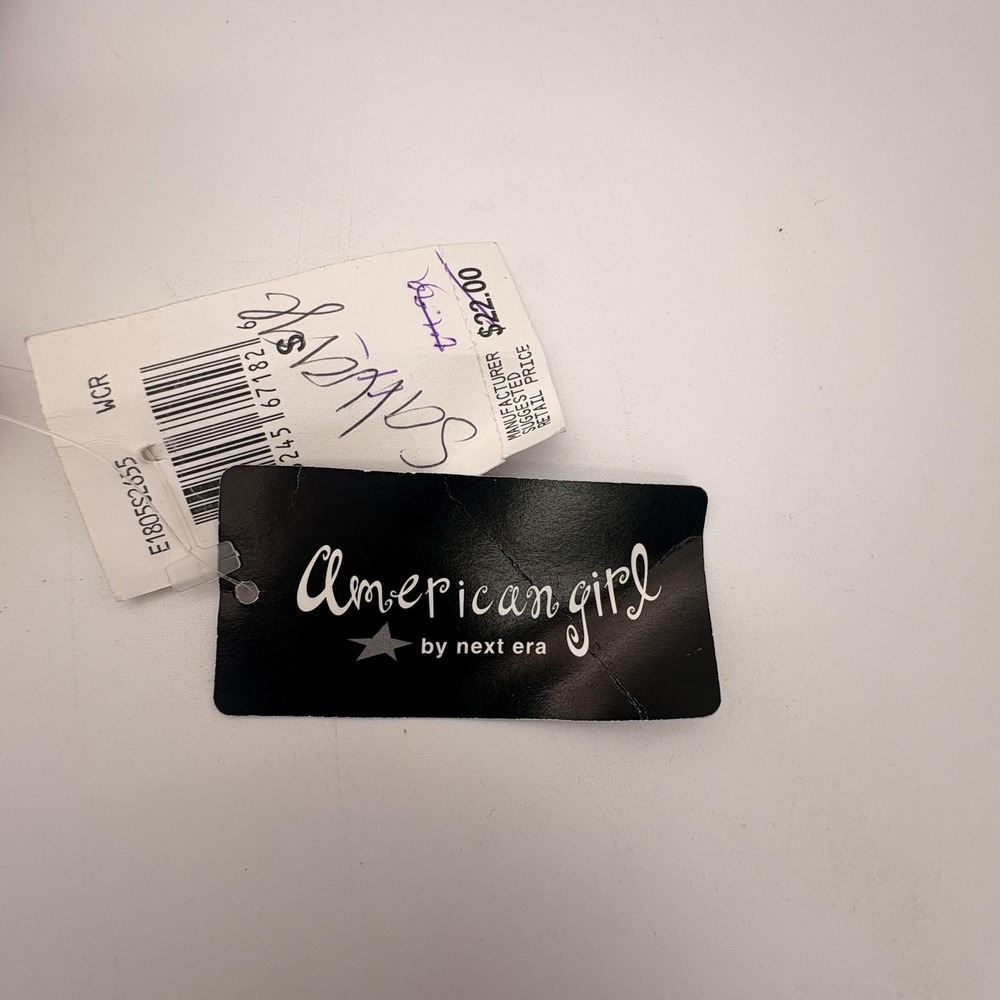 American Girl By Next Era Shirt Girls S White Red New York 25 Jersey Graphic Tee - Picture 4 of 7